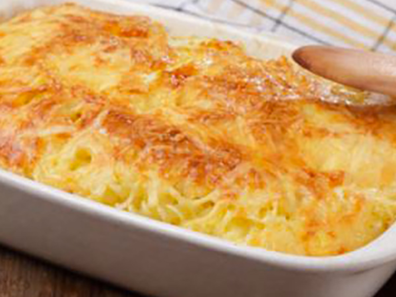 Gratin de pommes de terre et céleri rave