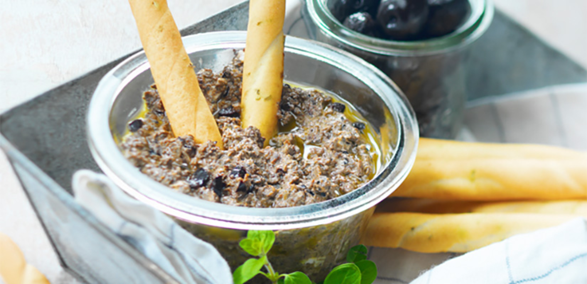 Tapenades d'olives noires