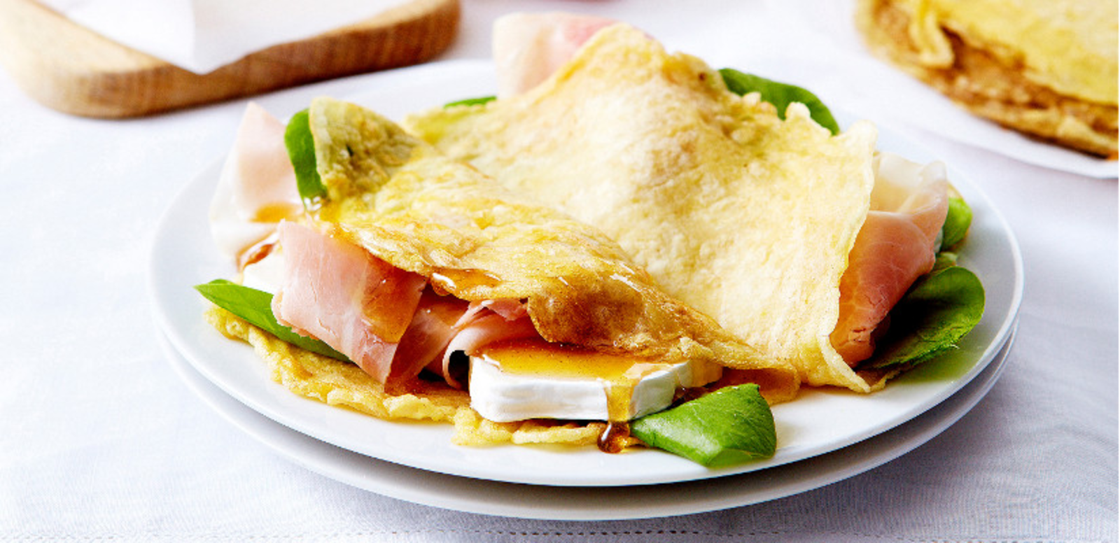 Omelette jambon