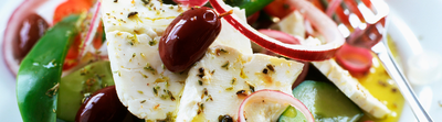 Salade grecque (à la feta)
