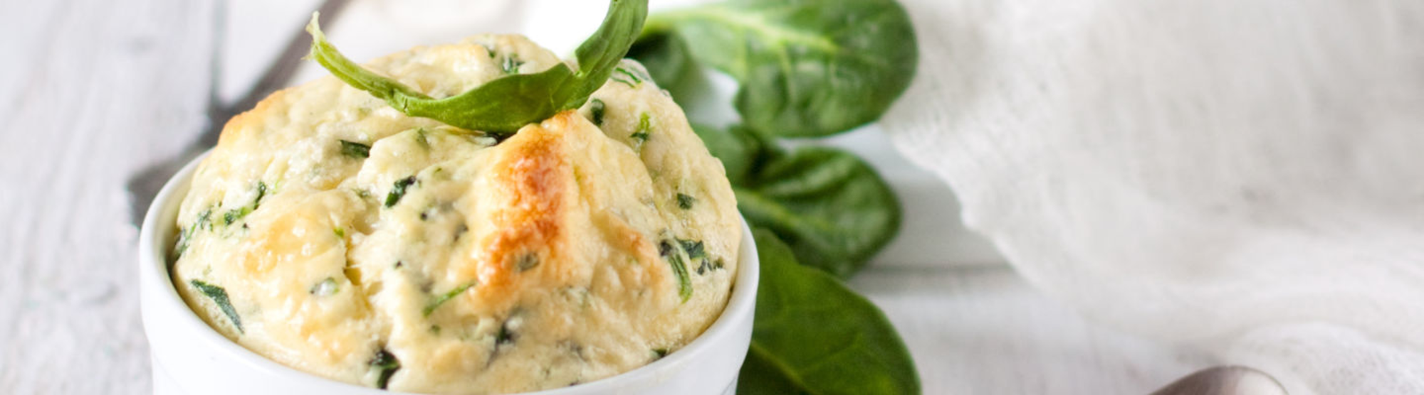 Petits soufflés au fromage, saveur provençale