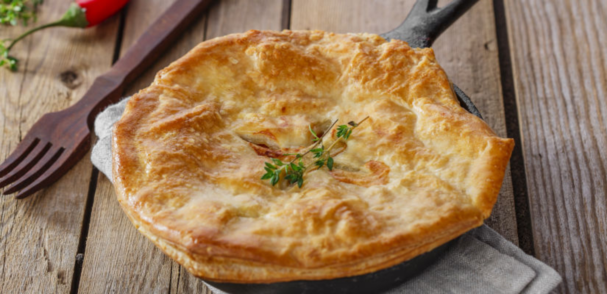 tourte au potiron chèvre