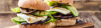 Hamburger courgettes, oignon et fromage