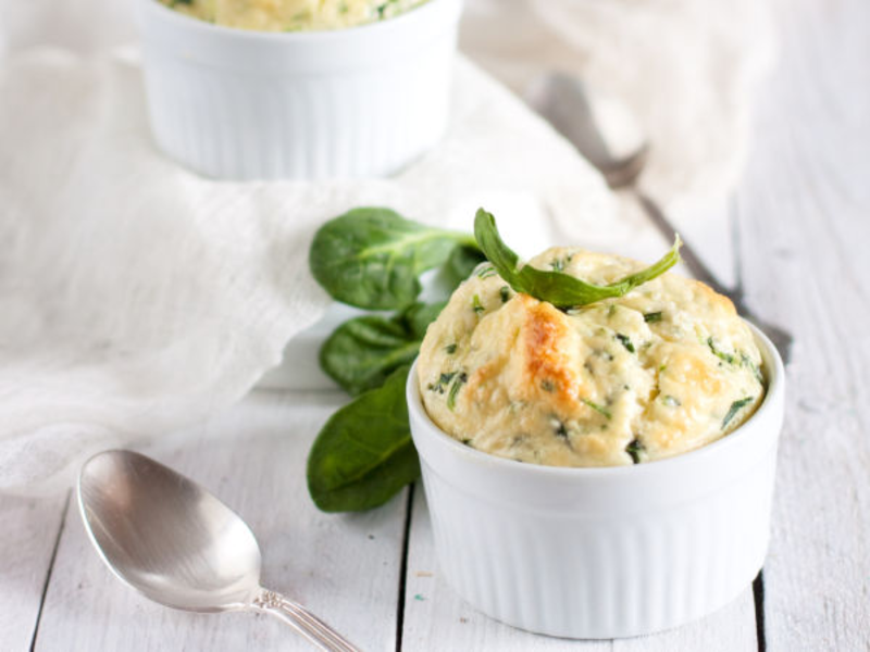 Petits soufflés au fromage, saveur provençale