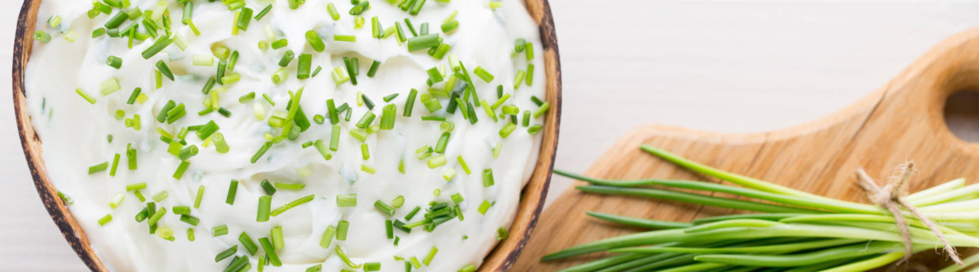 Dip aux herbes et fromage de chèvre frais