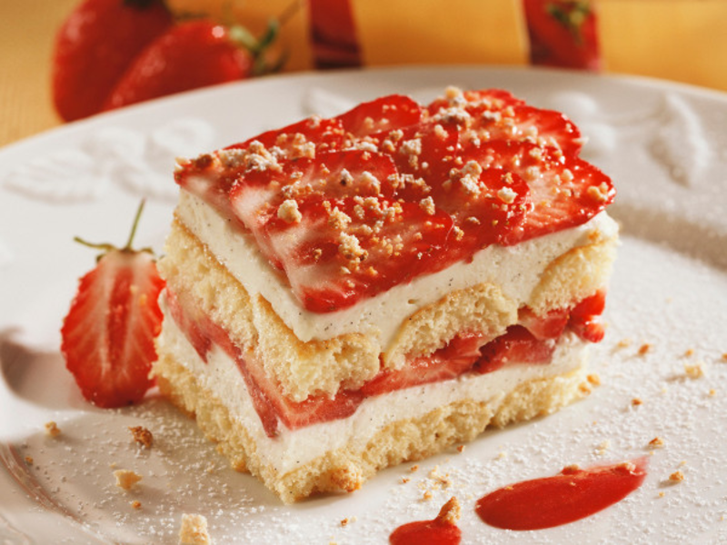 Fraisier mascarpone