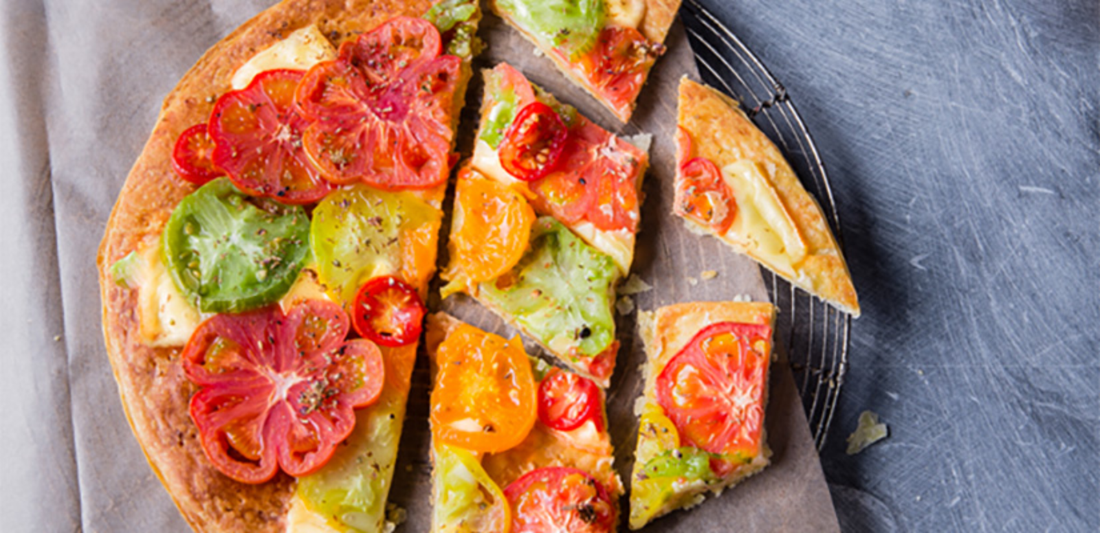 Tarte tomate fromage à raclette