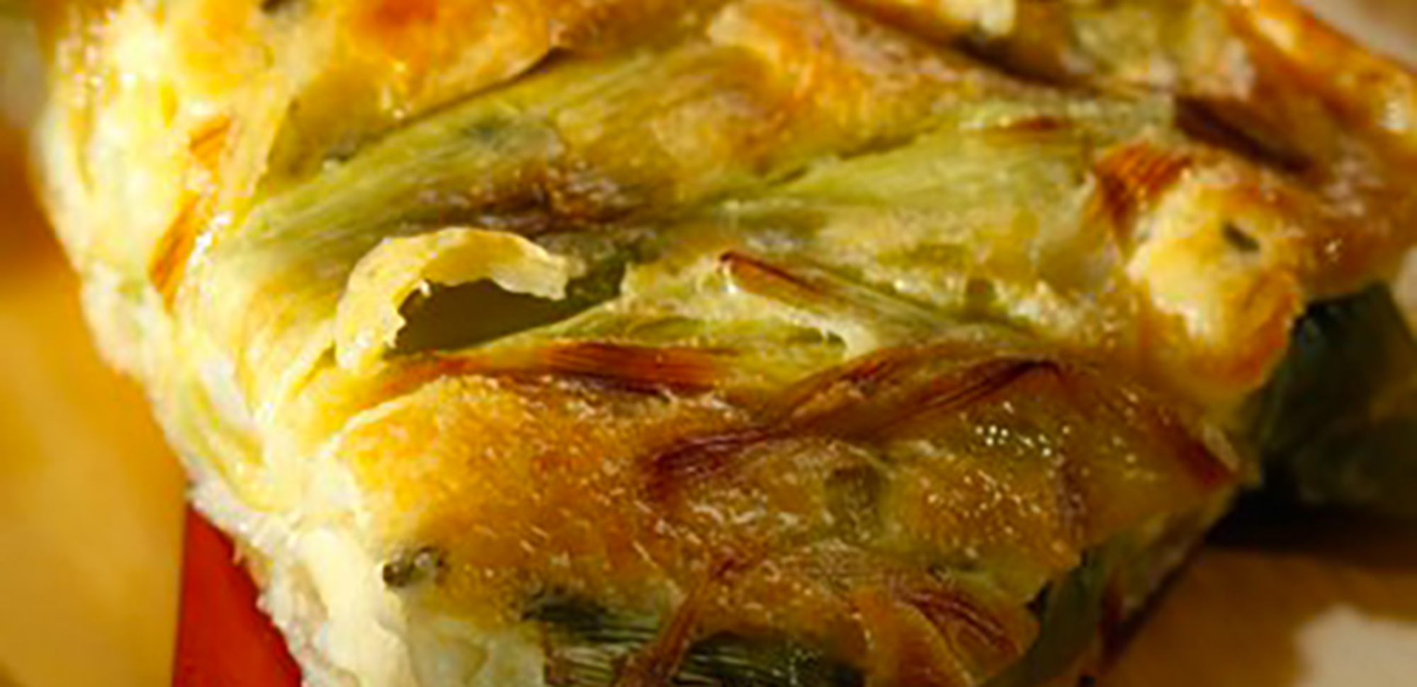 Quiche aux poireaux et fromage frais