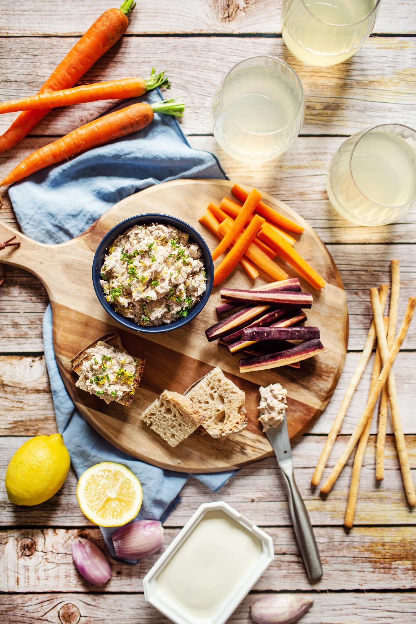 Rillettes de thon au St Môret