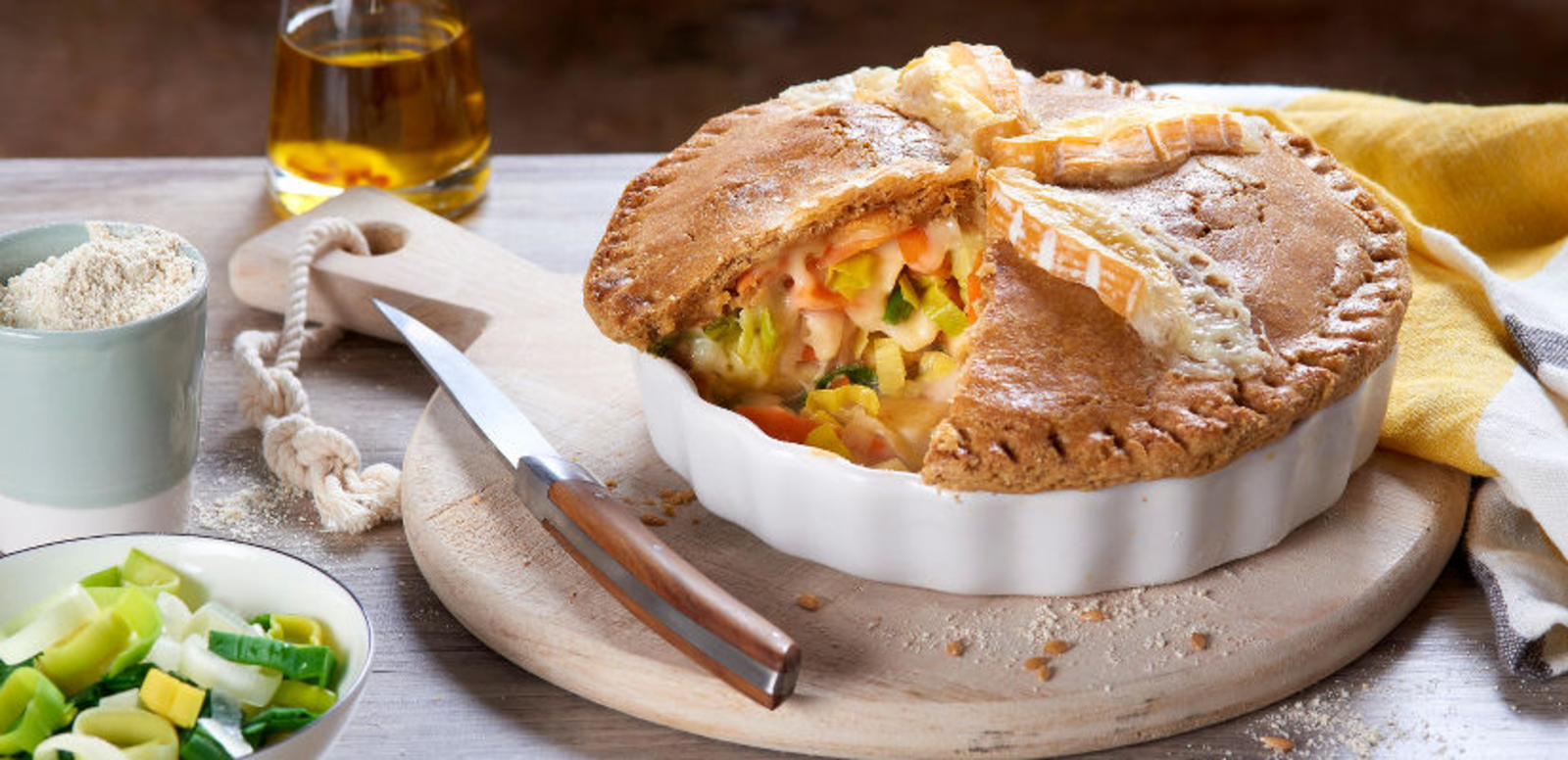 Tourte aux légumes