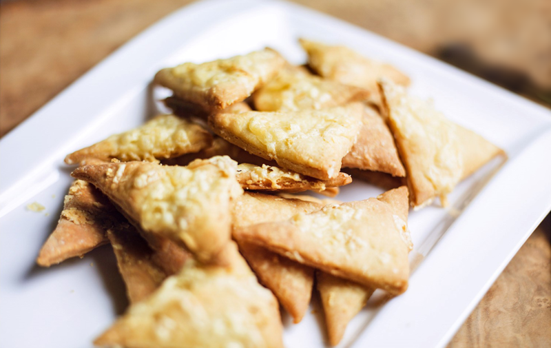 Sablés apéritifs au cheddar