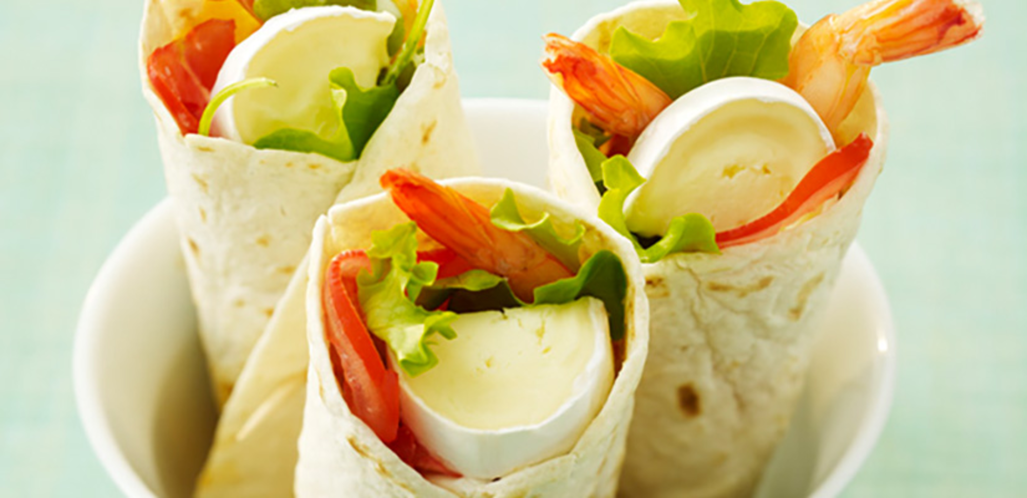 Wrap aux crevettes