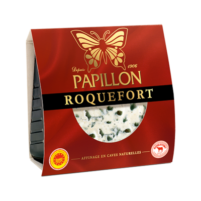 PAPILLON ROQUEFORT AOP ROUGE 100G