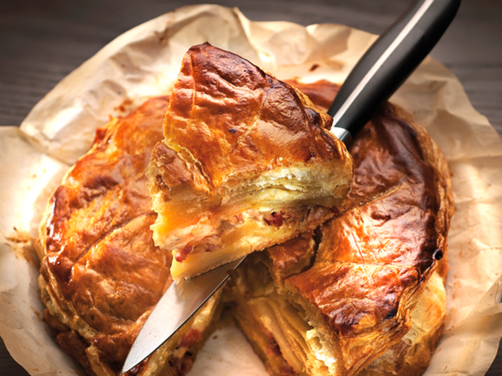 Tourte au maroilles