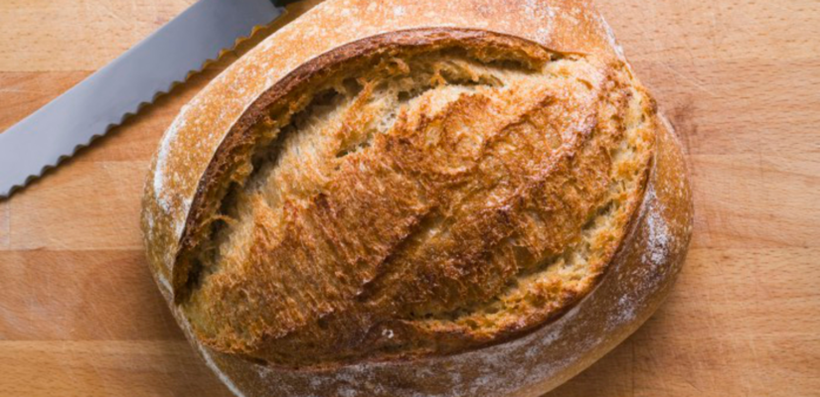 Miche de pain au levain pour le goûter