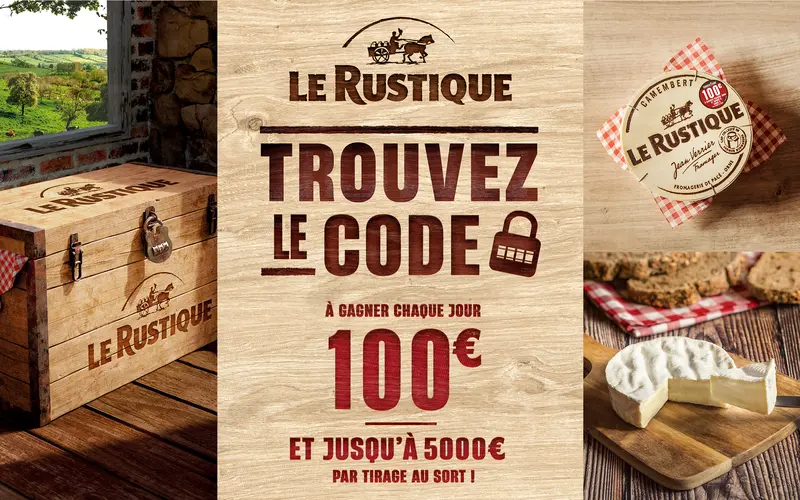 Jeu Le Rustique : Trouvez le code et tentez votre chance !