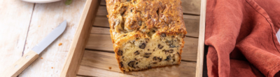 Cake au roquefort et noix