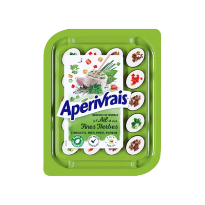 APERIVRAIS TARTARE AIL ET FINES HERBES 100G