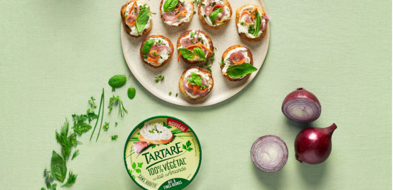 TARTARE 100% VÉGÉTAL