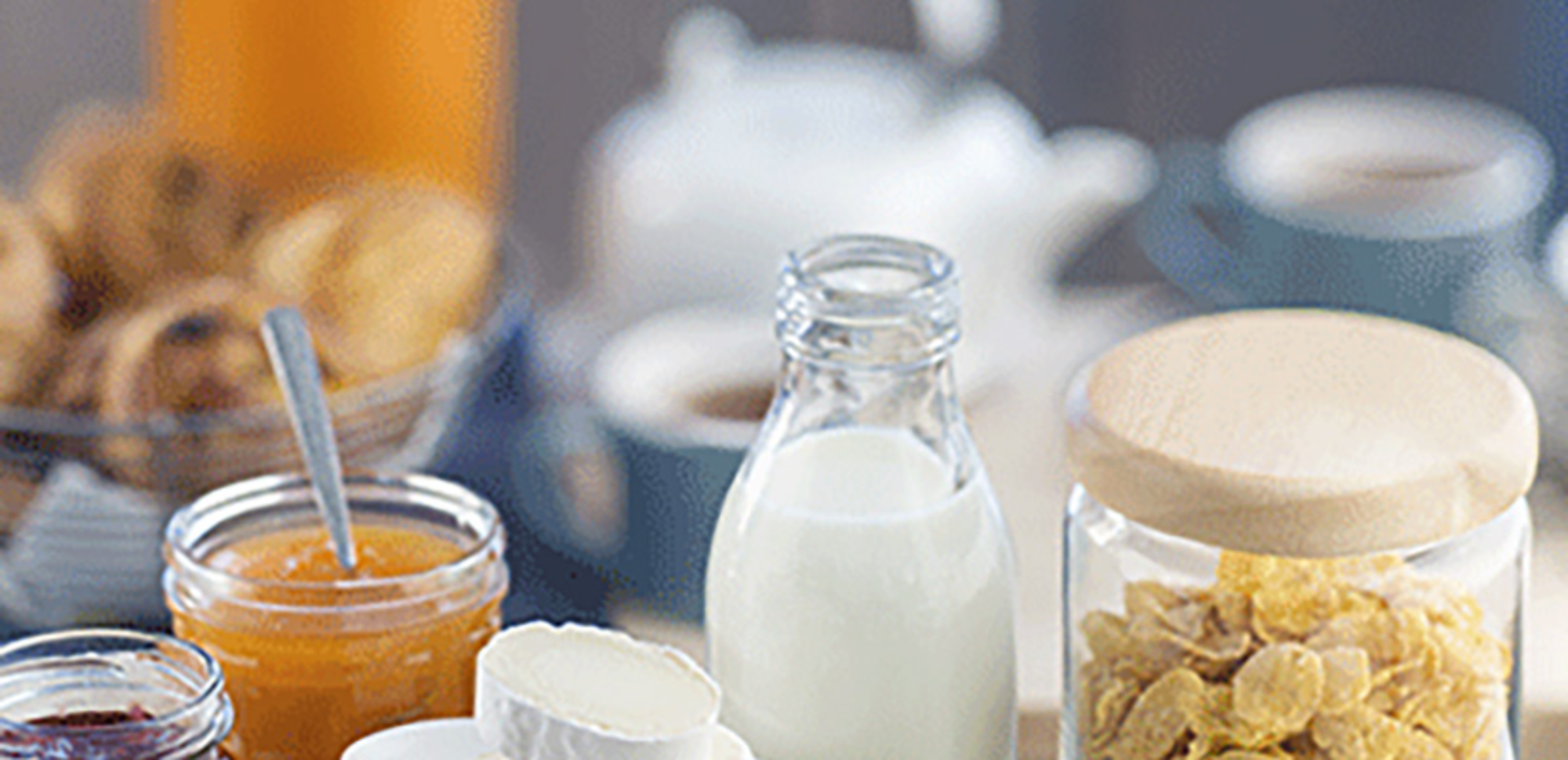 Buffet du petit déjeuner complet au fromage