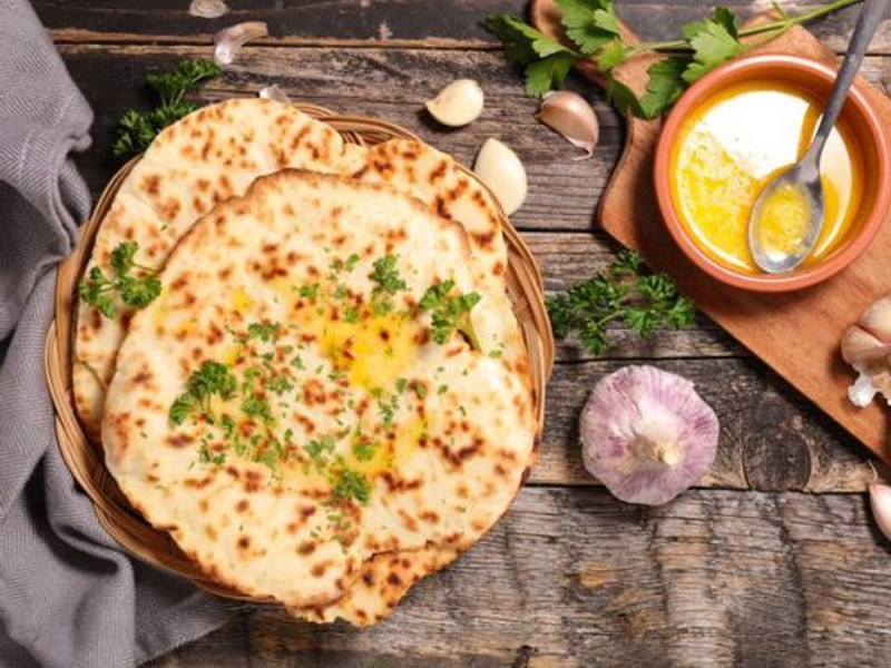 Naan au fromage au Thermomix