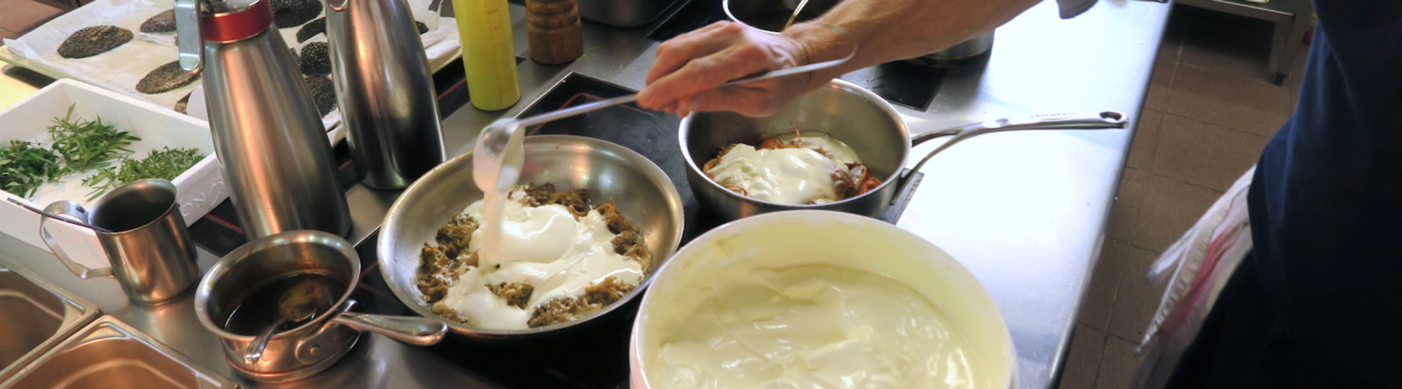 La crème de Bresse passe à table