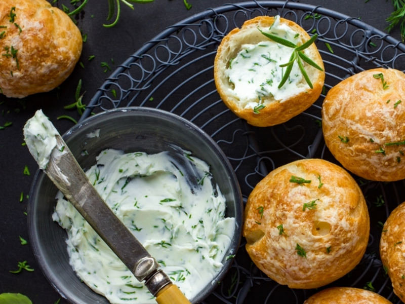 Les gougères au fromage au Thermomix