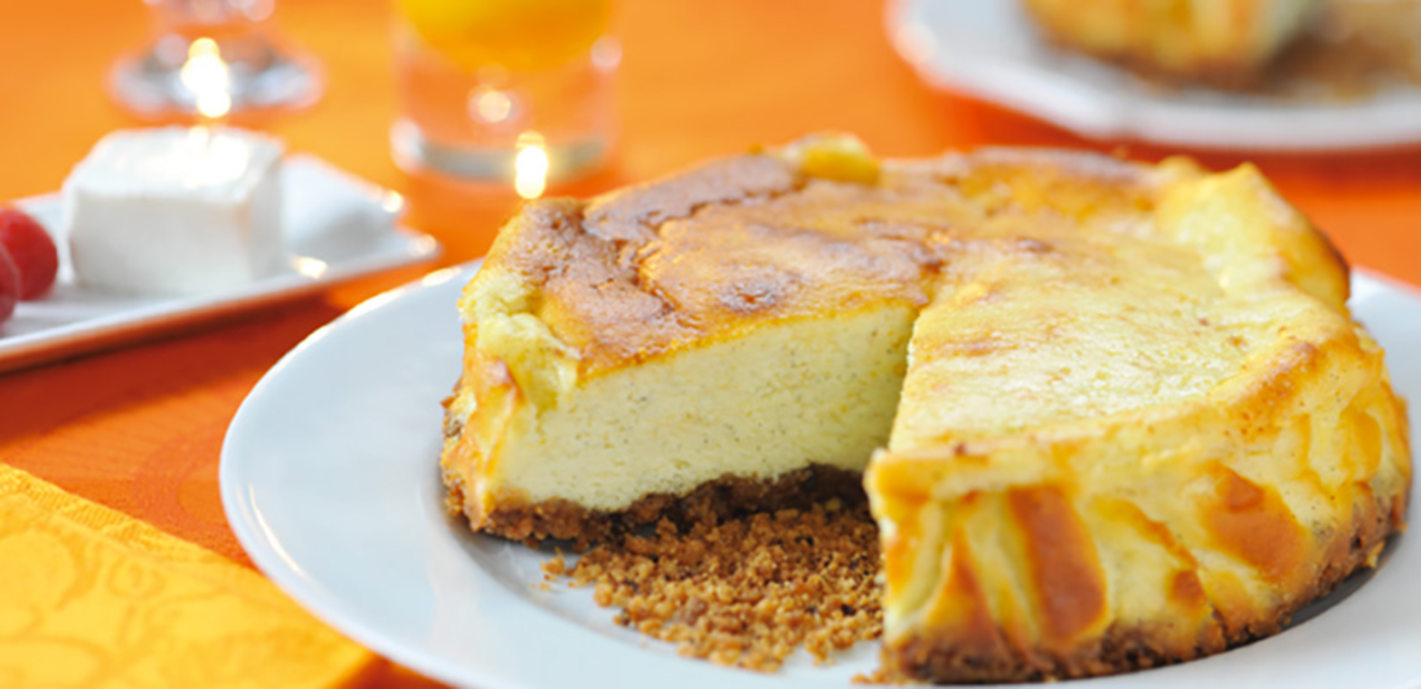 Cheesecake au fromage frais