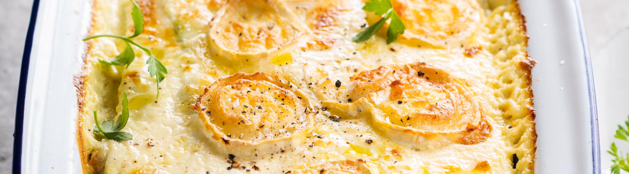 Gratin de courgettes au chèvre