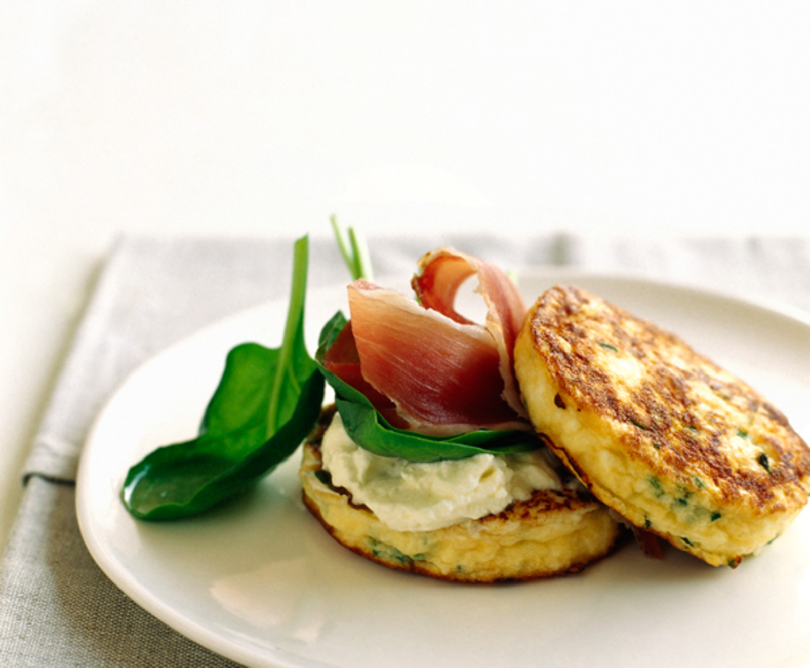 Burger omelette chèvre