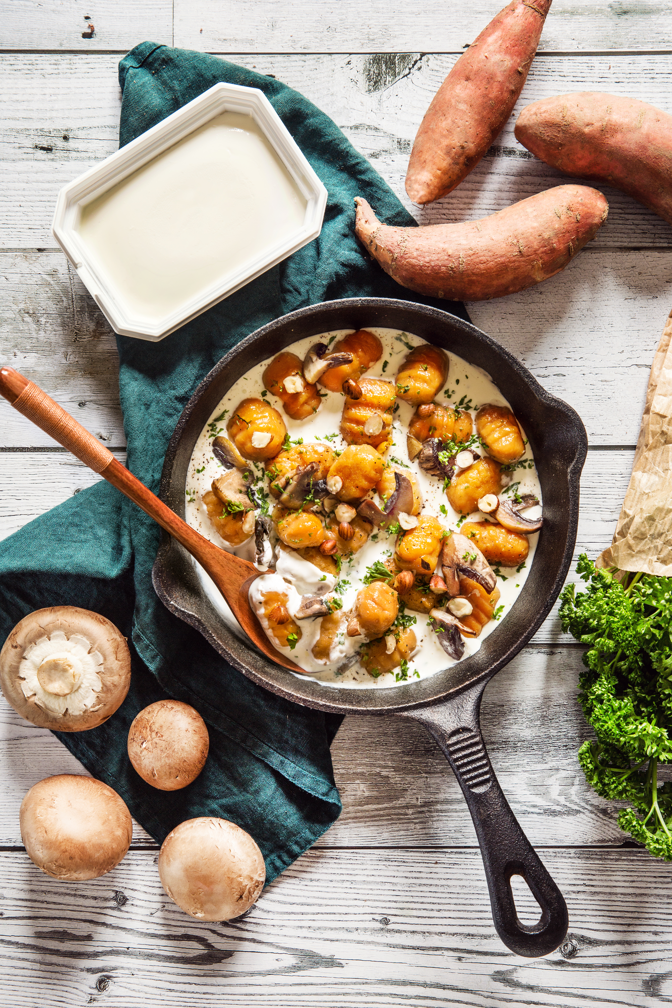 Gnocchis de patate douce