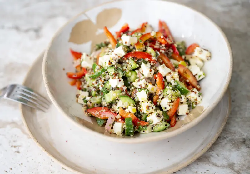 Salade quinoa feta