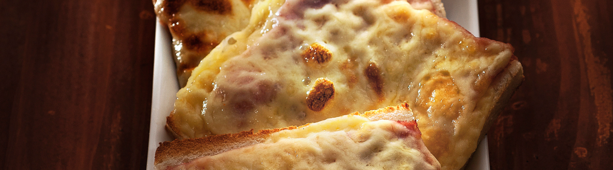 Croque-monsieur gratiné au four