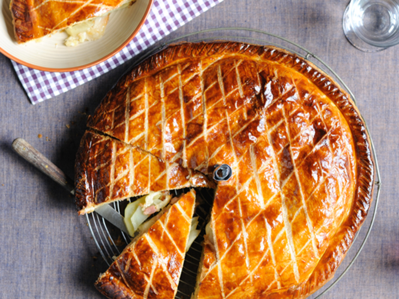 Tourte au fromage et aux pommes de terre