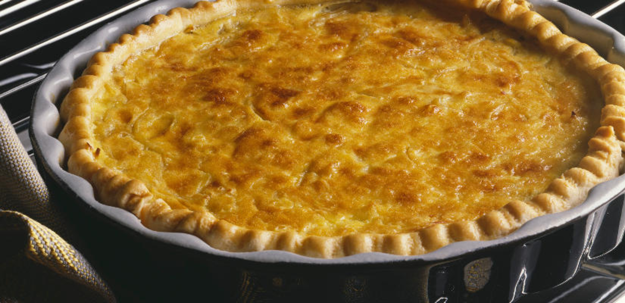 Quiche à l'oignon et à l'Epoisses