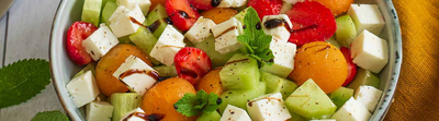 Salade melon feta