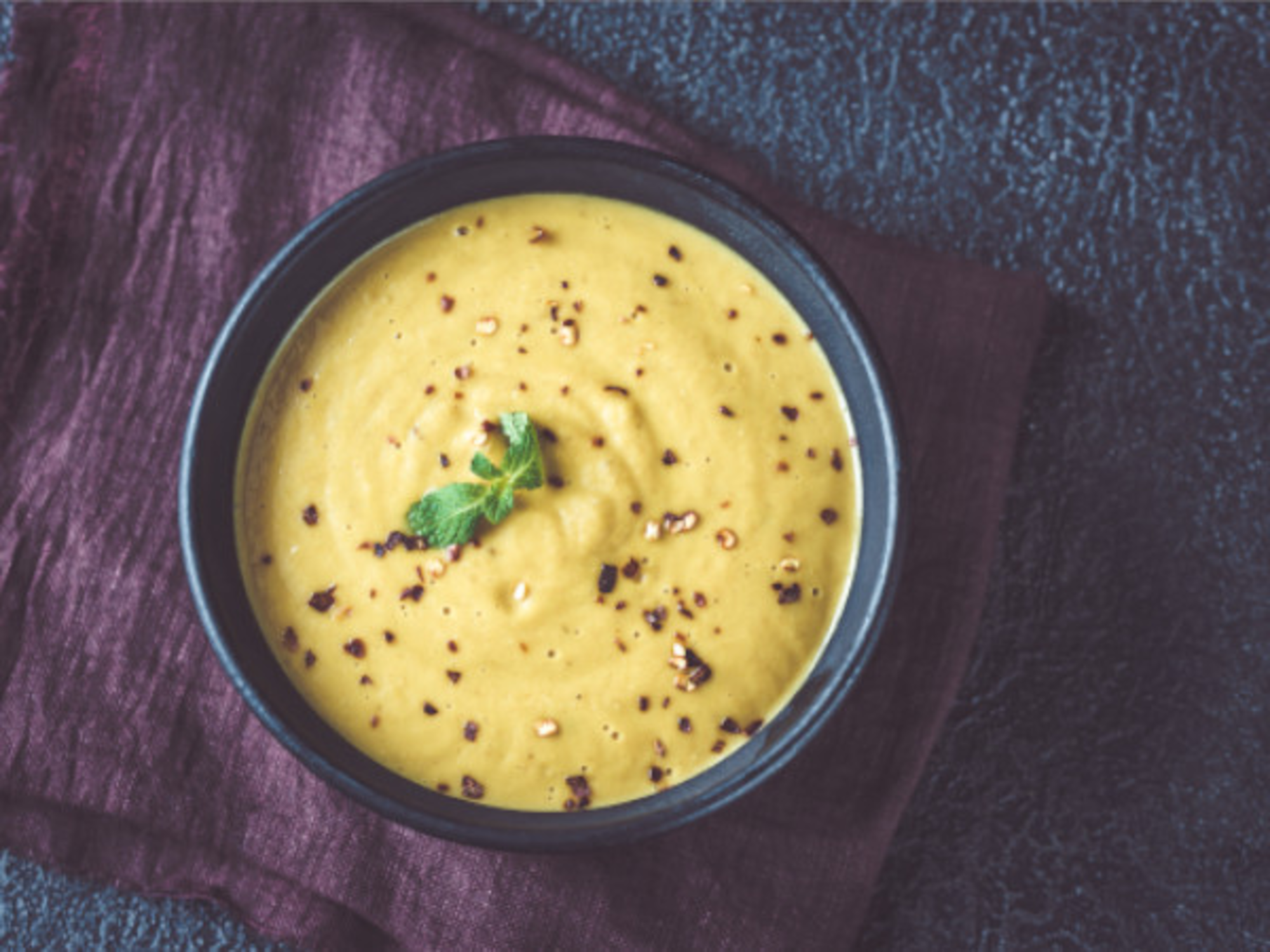 Dip indien au fromage de chèvre frais