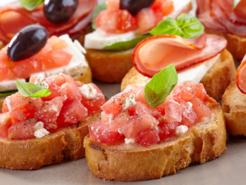 Tartine au fromage de chèvre pané