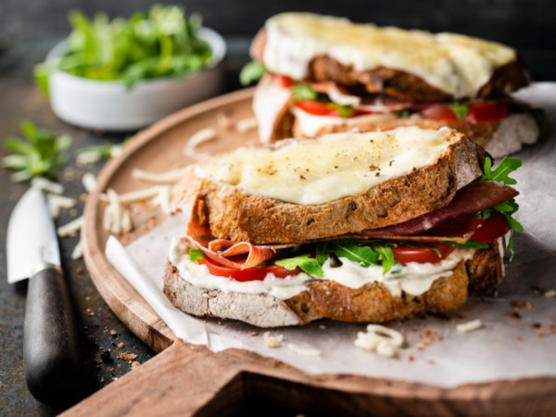 Croque-monsieur mozzarella