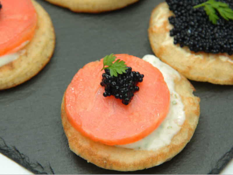 Bouchées de fromage de la mer