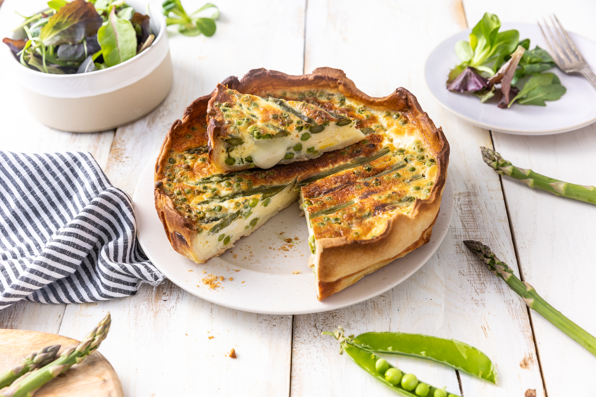 Quiche aux asperges