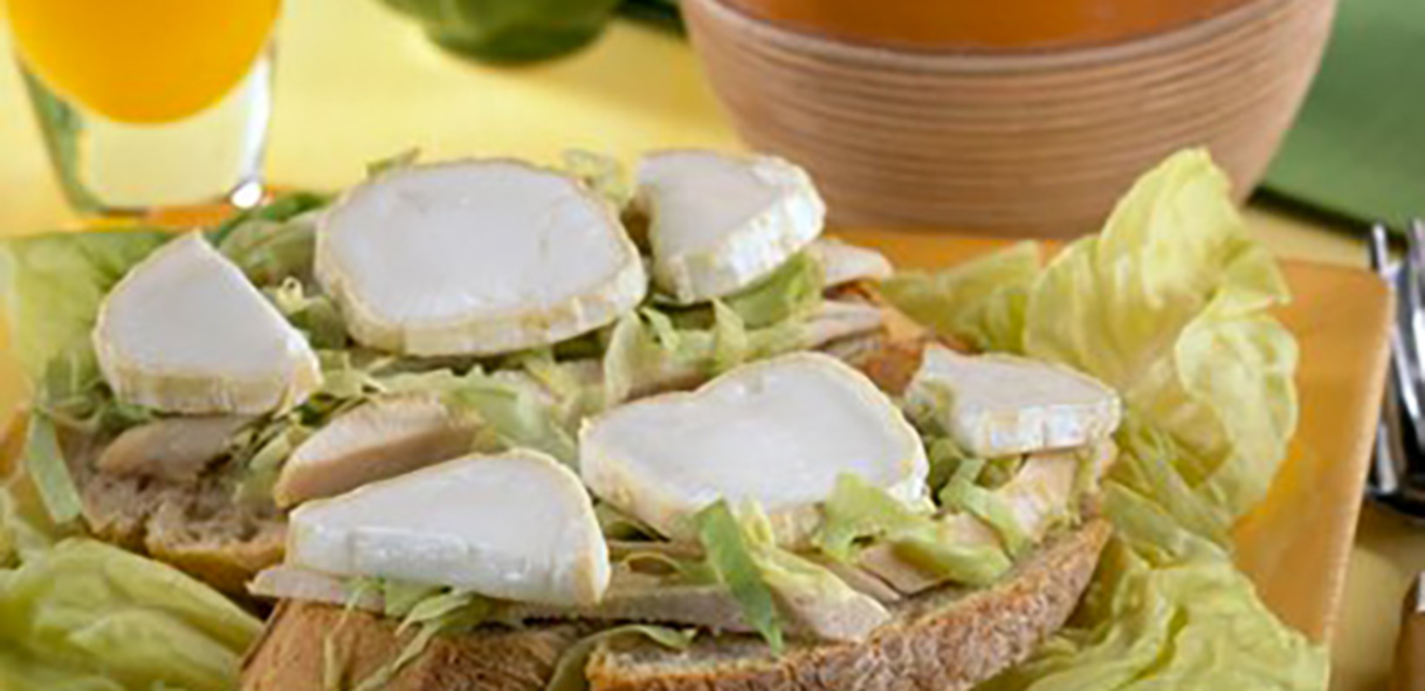 Tartines du berger au fromage de chèvre