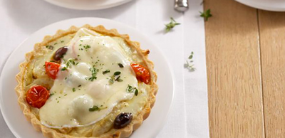 Tartelettes au fromage et coeur d'artichaut