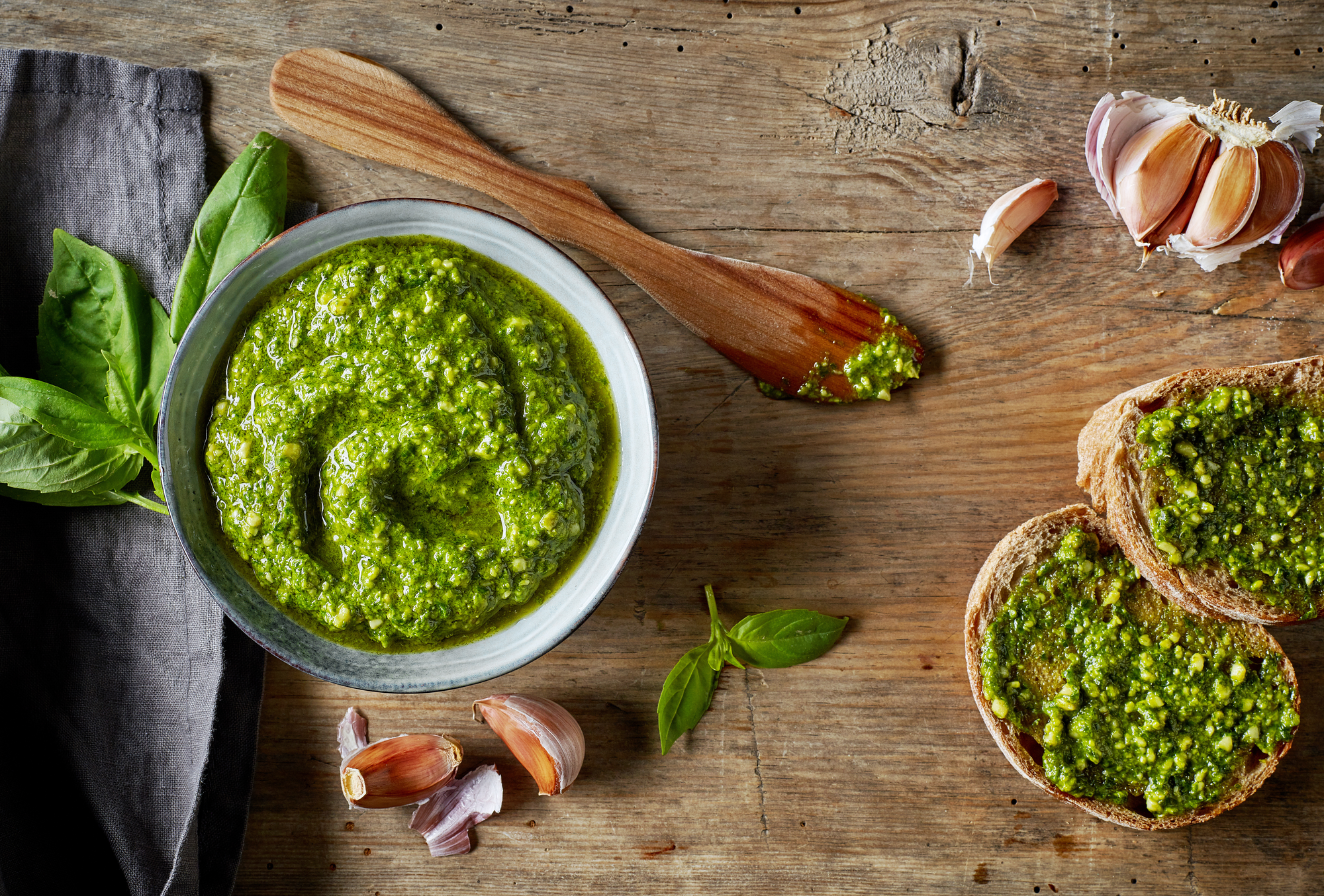 Sauce pesto traditionnelle - Pesto Genovese