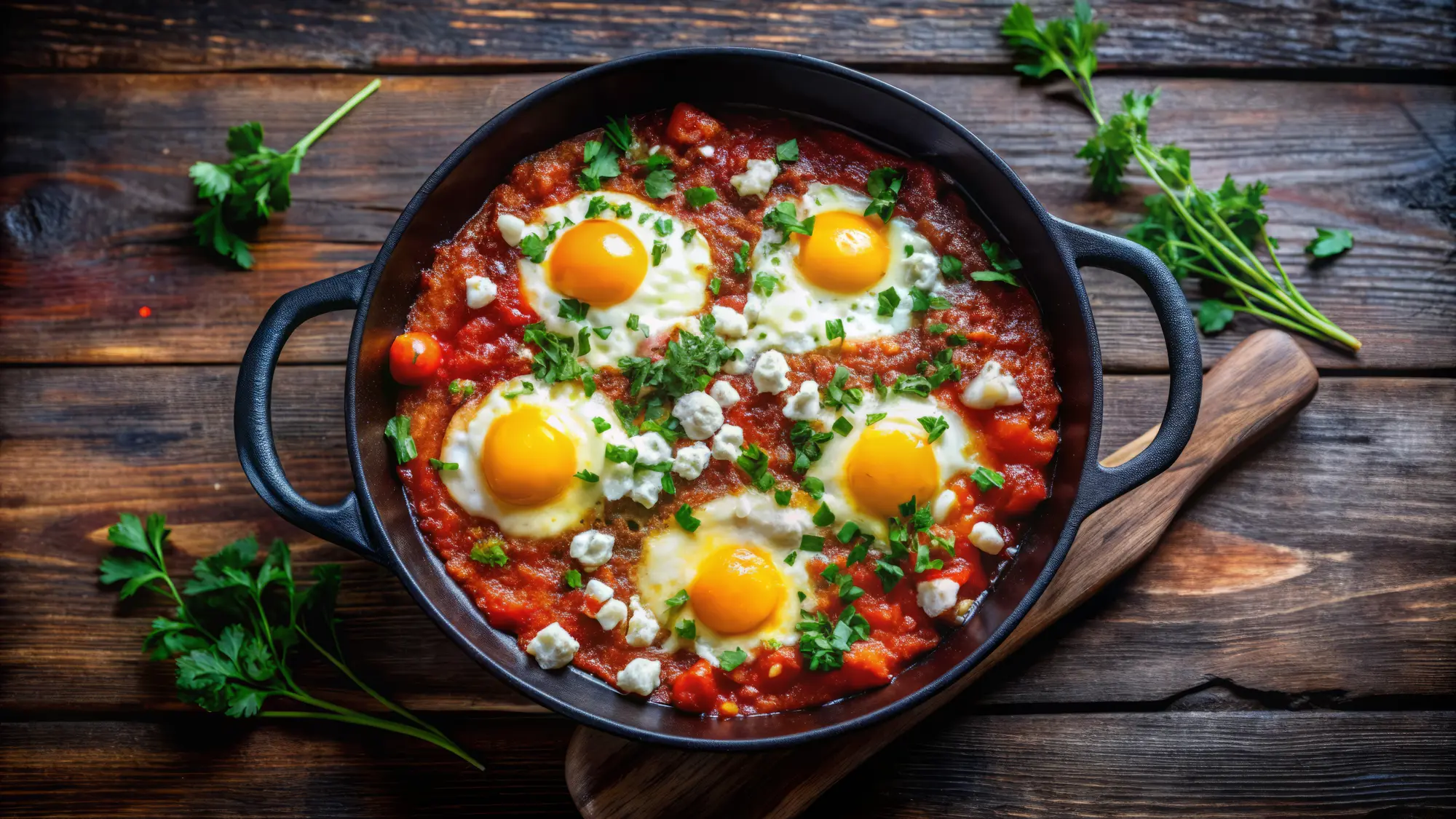 Shakshuka traditionnelle