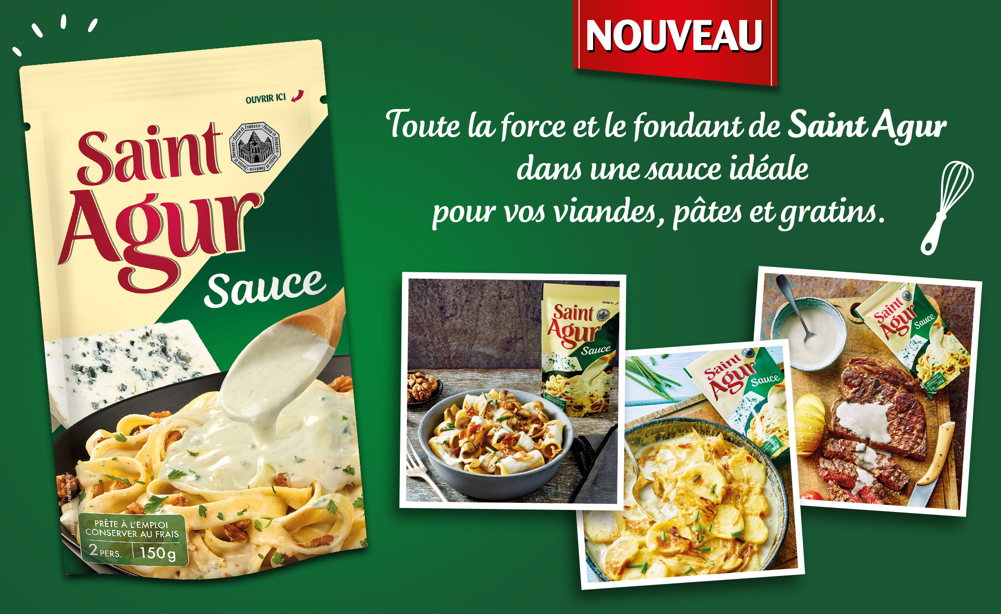 Actus Saint Agur Sauce - QVDF