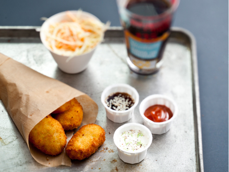 Nuggets de poulet au fromage