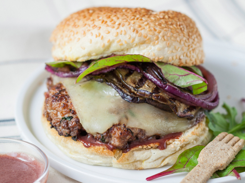 Burger boeuf et fromage de brebis