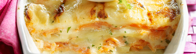 Tartiflette au saumon fumé