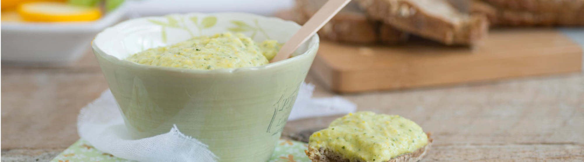 Mousse de courgette au chèvre frais